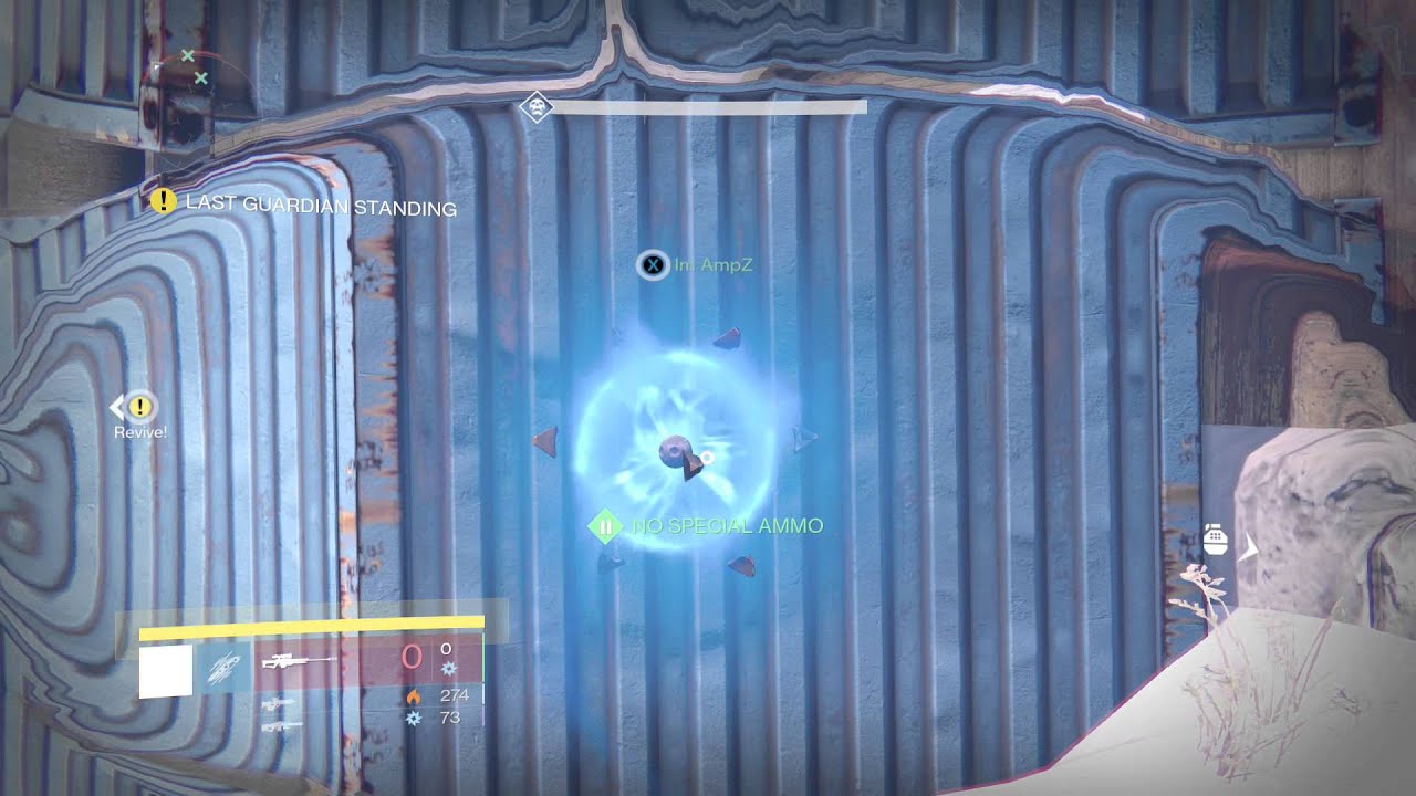 Destiny Tip: Use Patience & Time Invisibility for Revives