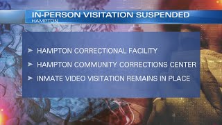 Hampton correctional facilities suspend in-person visitation due to COVID spread