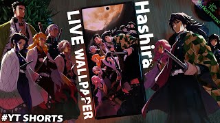 Demon Slayer - Hashira (9 Pillars) - Live Wallpaper #shorts screenshot 5