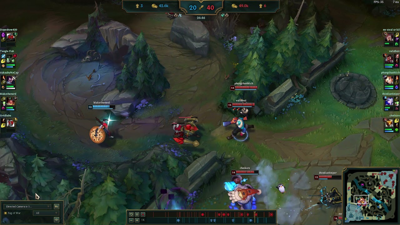 Graves one shot (1 ability)