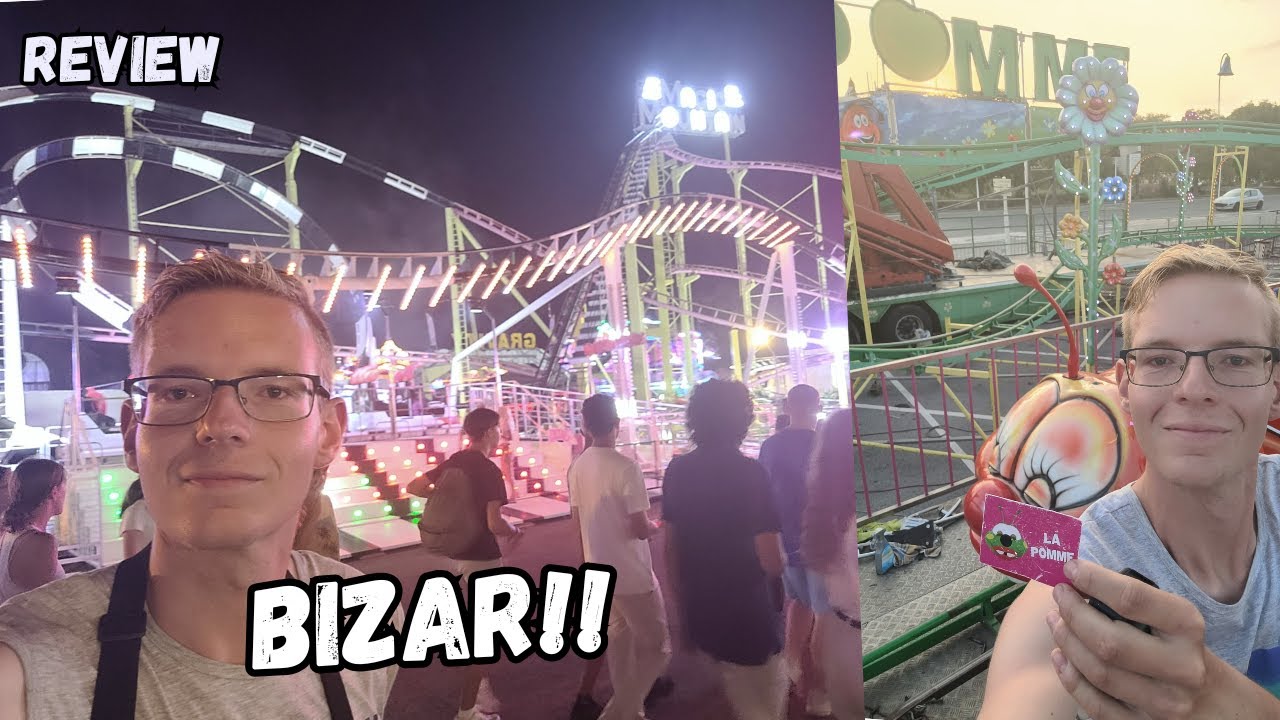 Deze achtbaan is abnormaal! | Cannes en Luna Park Frejus 2024