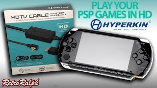 Play your Sony PSP Games in HD - HYPERKIN HD Cable for the PSP!
