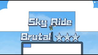 Teeworlds-Brutal 3-Sky Ride-Global Rank 1-Run By Sugarhy&坤坤