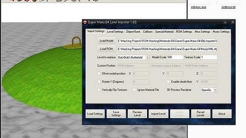 SM64 Level Importer 1.8.1S - Scrolling Textures!