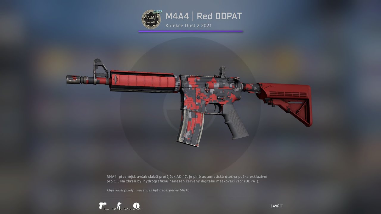 M4A4 | Red DDPAT trade up - YouTube