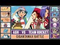 ASH vs JESSIE&JAMES (Pokémon Sword/Shield)