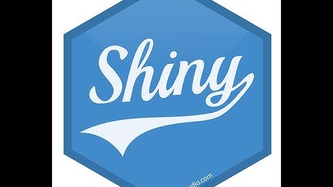 Creating Shiny Applications in R - Part 1