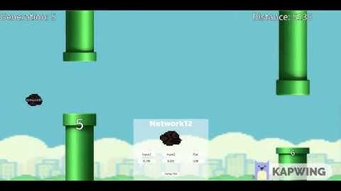Neural Network Flappy bird