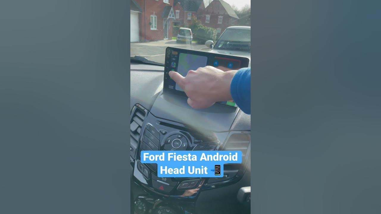 📲Ford Fiesta Android Head Unit #automobile #carplay #androidcarstereo #androidauto #headunit #ford