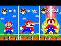 Mario wonder but death ray makes mario destroy everything  game animation