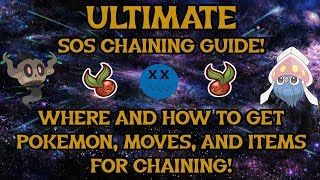 Pokemon Ultra Sun and Ultra Moon | ULTIMATE SOS CHAINING GUIDE! | POKEMON USUM | EASY SHINIES