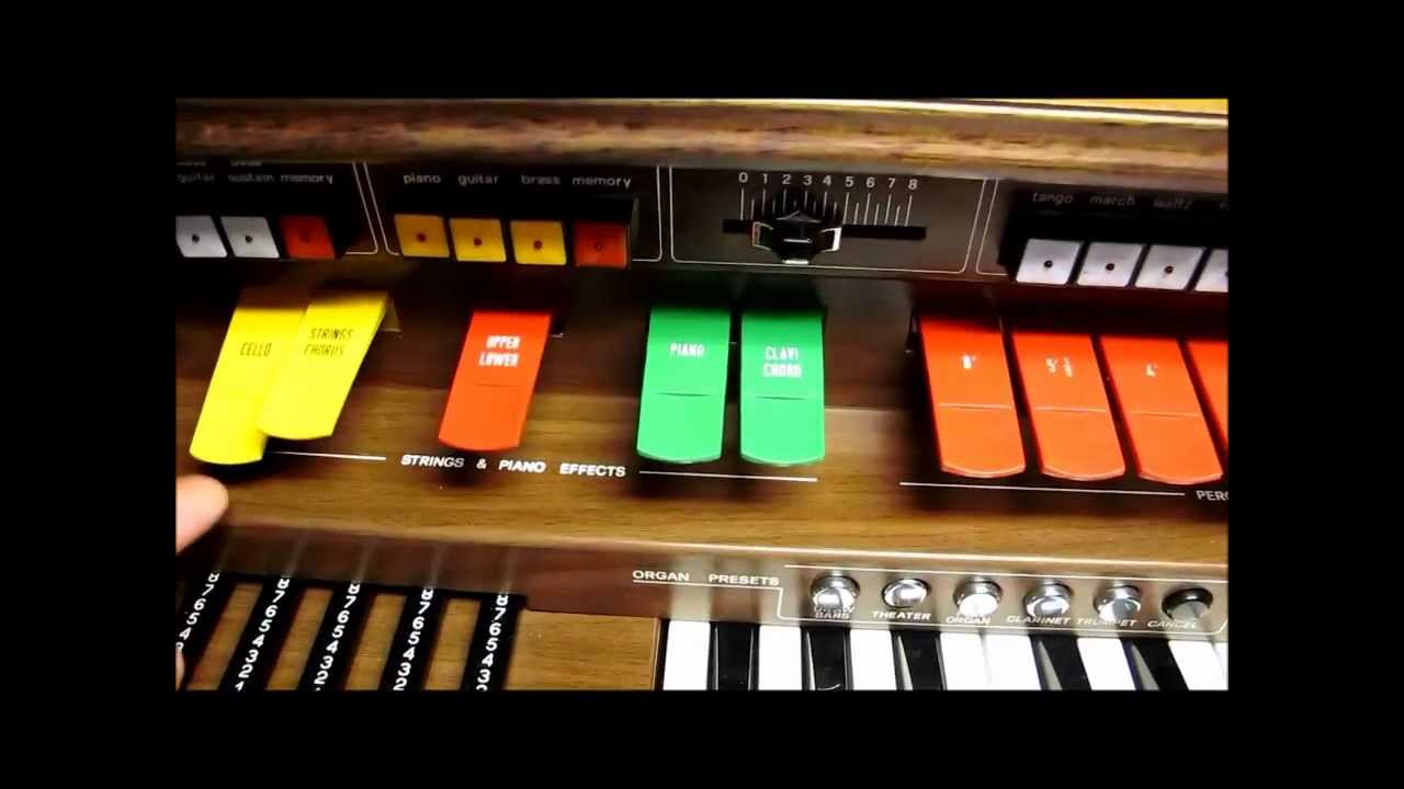 Comment Faire Fonctionner Mon Orgue Elka 606 You Tube
