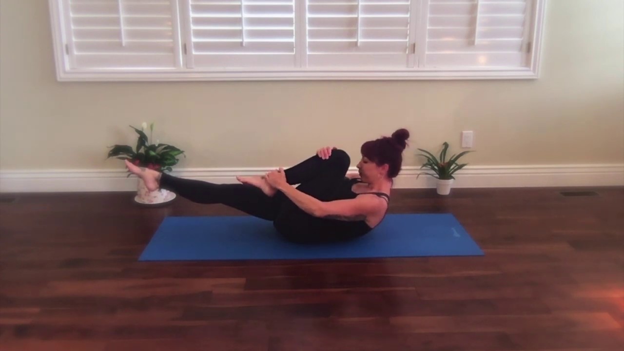 4 Minute Pilates Ab Workout Series of 5 YouTube
