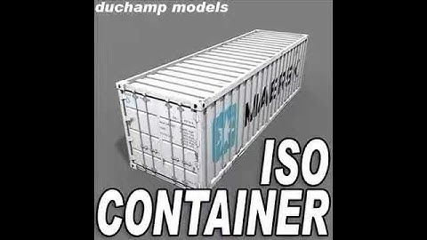 3D Model ISO Container Review