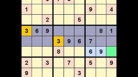 How to Solve New York Times Sudoku Hard December 25, 2022