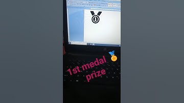 How to make 1st medal 🥇 symbol in ms word#shorts#short#ytshorts#viral#trending#computer
