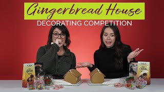 Boozy Gingerbread House Competition in Under 10 Minutes