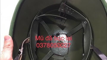 Chi phí bọc lại 1 chiếc mũ cối tầu xưa hết bao nhiêu? Có hết trong video này ạ ! 0378050027