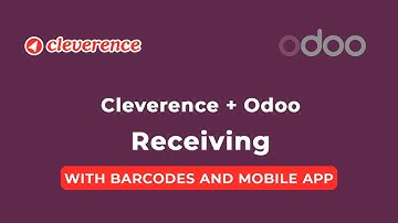 Odoo 15 tutorial checking receiving with barcodes and Cleverence app Warehouse 15