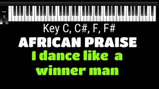 Video thumbnail of "I dance like a winner man  MAKOSSA  PRAISE"