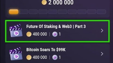 Future Of Staking & Web3 | Part 3 | Tapswap Code | Future Of Staking & Web3