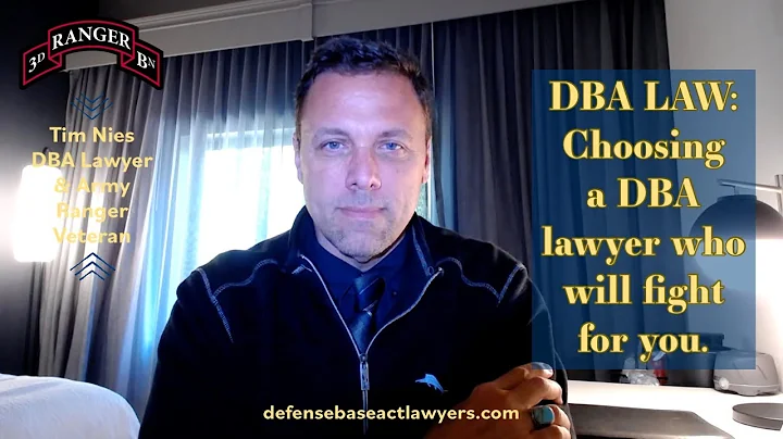 DBA Lawyer & Ranger Veteran: Defense Base Act Mediation with a DBA Lawyer who will Fight for You.