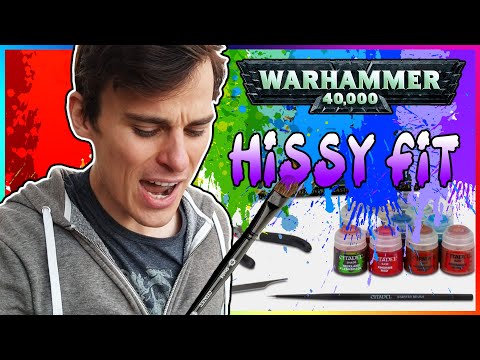 Adult Man's Warhammer 40k Hissy Fit