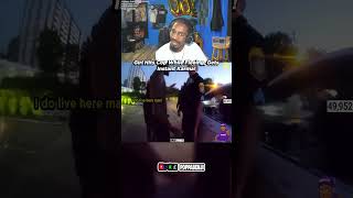 Girl Hits Cop While Fleeing, Gets Instant Karma #SHORTS #POPPABENJI