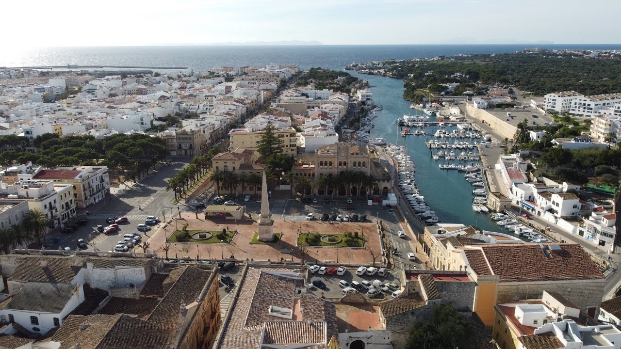 Ciutadella de Menorca, Diciembre del 2020 desde Drone DJI Mini 2