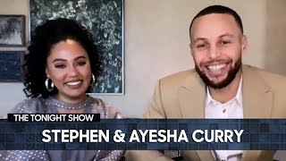 Stephen Ayesha Curry Reveal Their First Impressions Of Each Other The Tonight Show