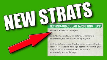 New Necron Stratagems - Reanimation Protocol is Saved?