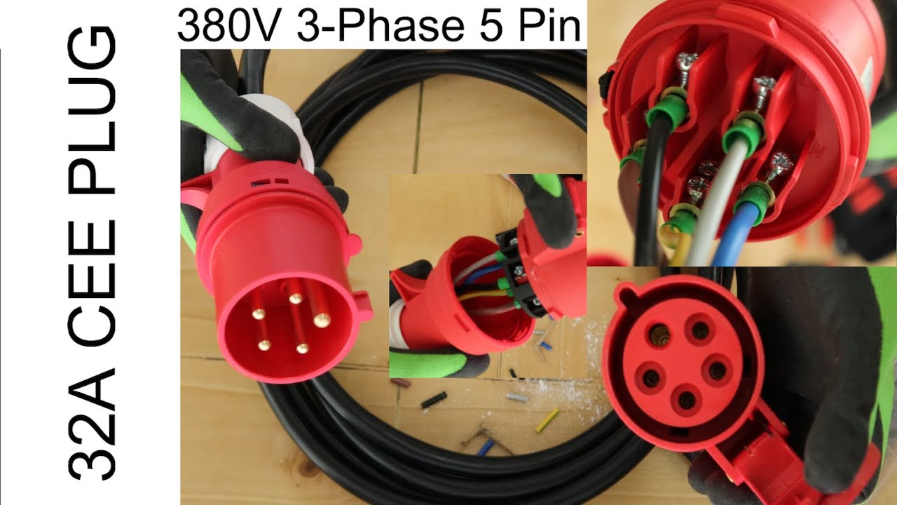 5 Pin 3 Phase Plug Wiring Diagram