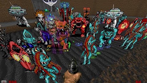 Catacomb 3D monsters for Doom 2