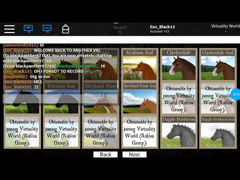 How To Become Human In Roblox Horse World Youtube - roblox horse world videos