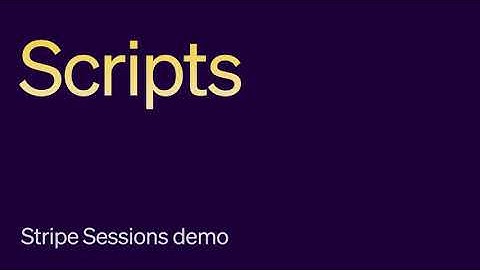 DEMO: Scripts