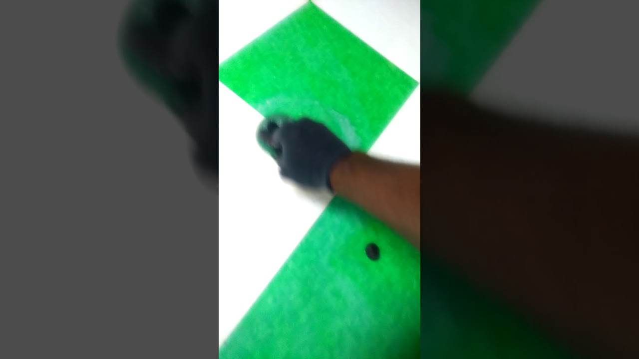 How to fix imperfections after Stripping and waxing VCT Floor - wax build up removal