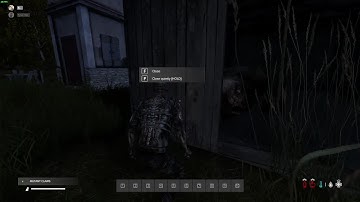 being the zombie in a hardcore PVE server