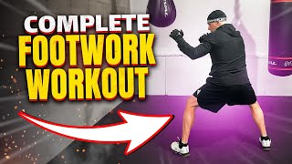 Boxing Footwork Workout | 6 Rounds | 18 Minutes