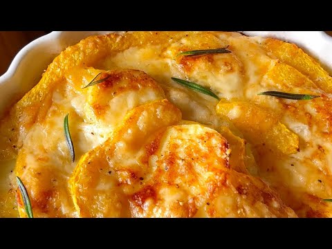 Parmigiana Pommes de terre et Courge  Recette rapide de janvier !