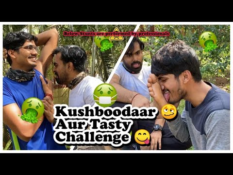 KHUSHBOODAAR AUR TASTE CHALLENGE😂😂😂 | CHALLENGE VIDEO #5 | deepakk vlogs