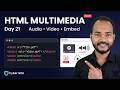 HTML Multimedia Explained | Embed Tag, Object Tag, Audio/Video & Examples
