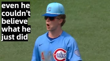 Pete Crow Armstrong Just Caught a Ball With a 0% Catch Probability