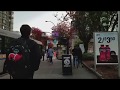 Vancouver WALK: BURRARD STREET,  LATE AFTERNOON, Heading South to Catch the Sunset at Burrard Bridge