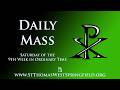 Daily Mass Saturday June 6 2026 