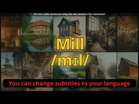 Mill Sentence Examples
