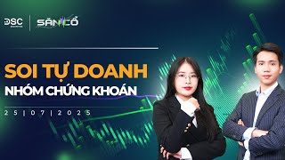 SOI TỰ DOANH NHÓM NGÀNH CHỨNG KHOÁN (PHẦN 2):  VIX, SHS, BSI,FTS, VDS, CTS LIỆU SẼ TIẾP TỤC BỨT PHÁ?