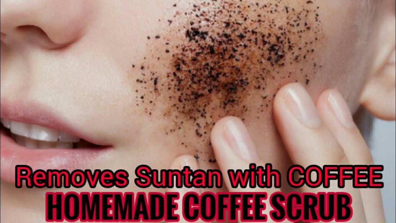Coffee Scrub for Dry SkinRemoves SunTan with CoffeeRemoves Wrinkle