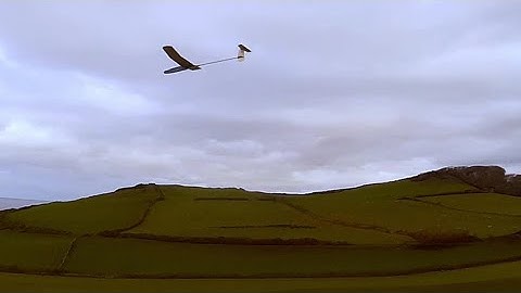Hiesbök Hawk Micro RC Glider Part 4 - Maiden Flights - DLG/SAL/HLG RC Conversion Hiesbok