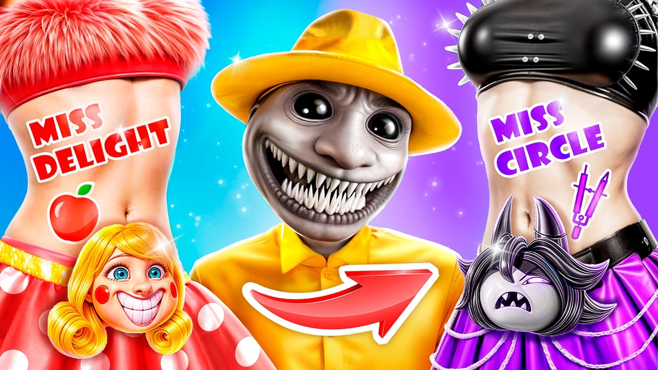 How to MISS CIRCLE in Jail?! Extreme Makeover for Miss Delight