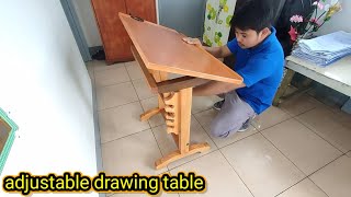 adjustable drawing table | drafting table